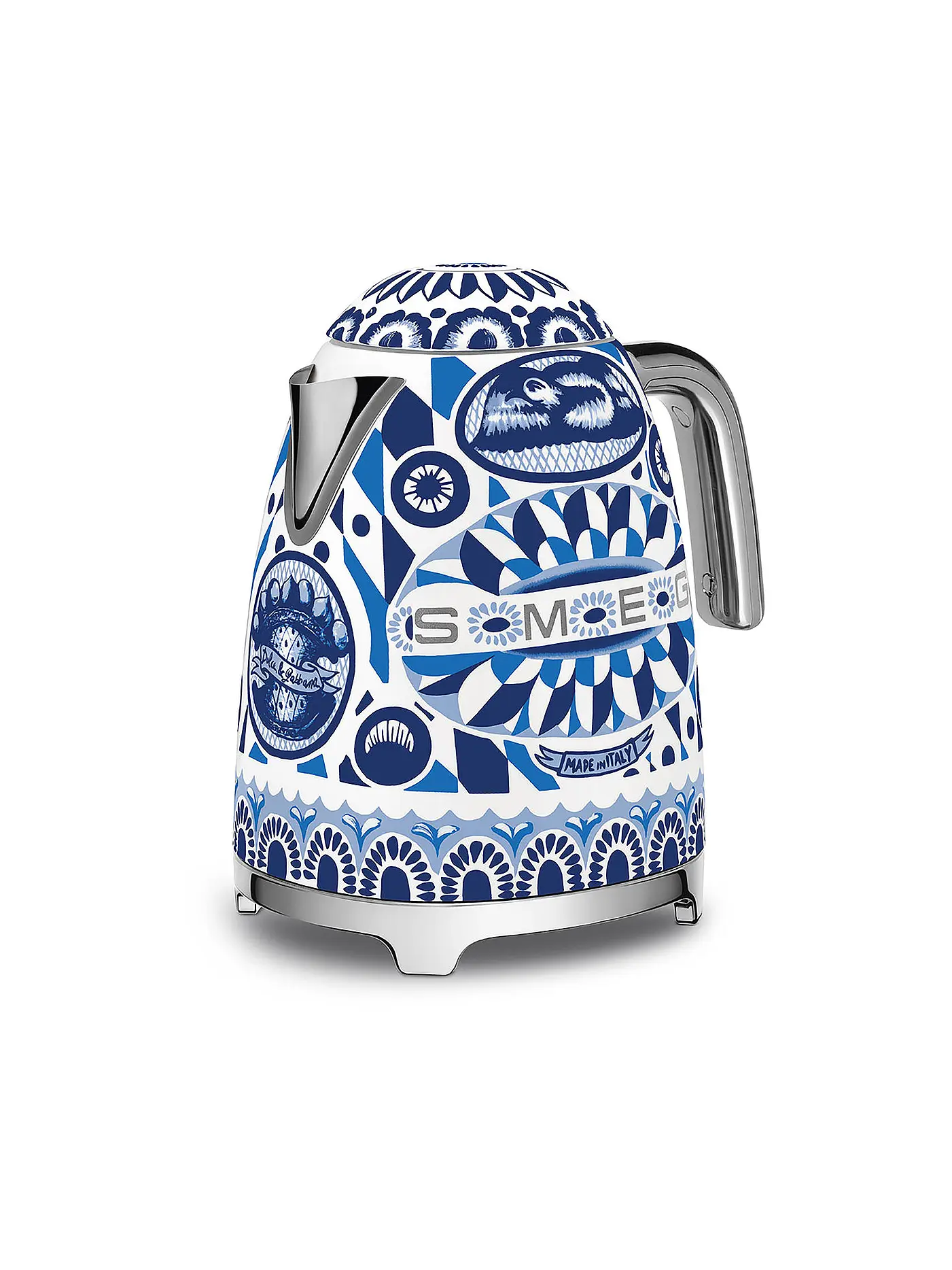 SMEG | Wasserkocher 1,7l Dolce & Gabbana KLF03DGBEU Blue Mediterraeo | 